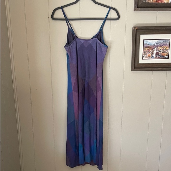 Gorgeous Gap Blue Purple Ombré Linen Dress - Picture 4 of 9